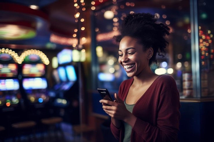 Antarmuka aplikasi mobile togel77 menampilkan pasar Liga 1 dan permainan kasino