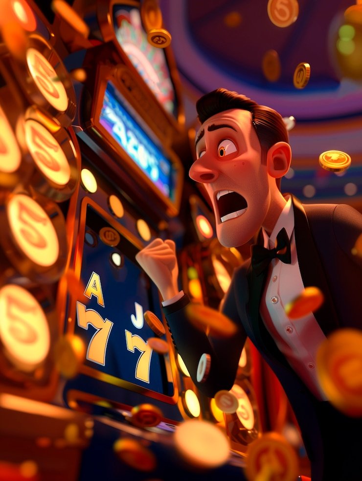 Antarmuka taruhan Dice Game dan papan hasil di togel77